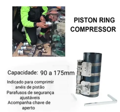 Cinta para Anéis de Pistão 15cm 90 - 175mm - JMS FERRAMENTAS