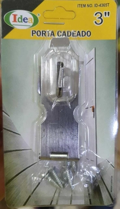 PORTA CADEADO EM METAL 3" e 4"