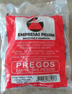 Prego Telheiro maço Galvanizado 18X27 - 50 unidades na internet