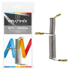 Resistência Tipo Maxi Ducha / Maxi Banho / Astra / Cardal - Pratimix 127v / 5500w