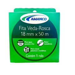 Fita Veda Rosca 18mm x 50m Amanco - AMANCO BRASIL LTDA.