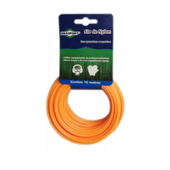 Fio Nylon para roçadeira 3,0mm x 10m - Brasfort