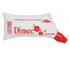 Graxa Branca Náutica Dimec 80g - Dimec