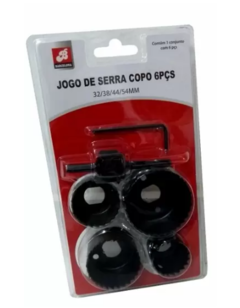 Jogo de serra copo 6pçs bar-91408-31 - Barcelona