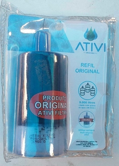 Vela Refil Com Carvão Ativado Ativi Filtro