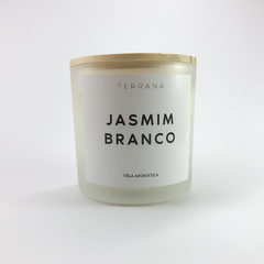 VELA JASMIM BRANCO - FRASCO FOSCO - comprar online