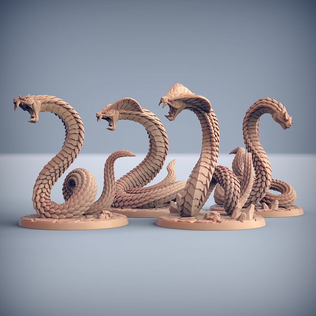 Serpente Gigante Cobra Miniatura Dnd Compatibile Con Dungeons -  Denmark