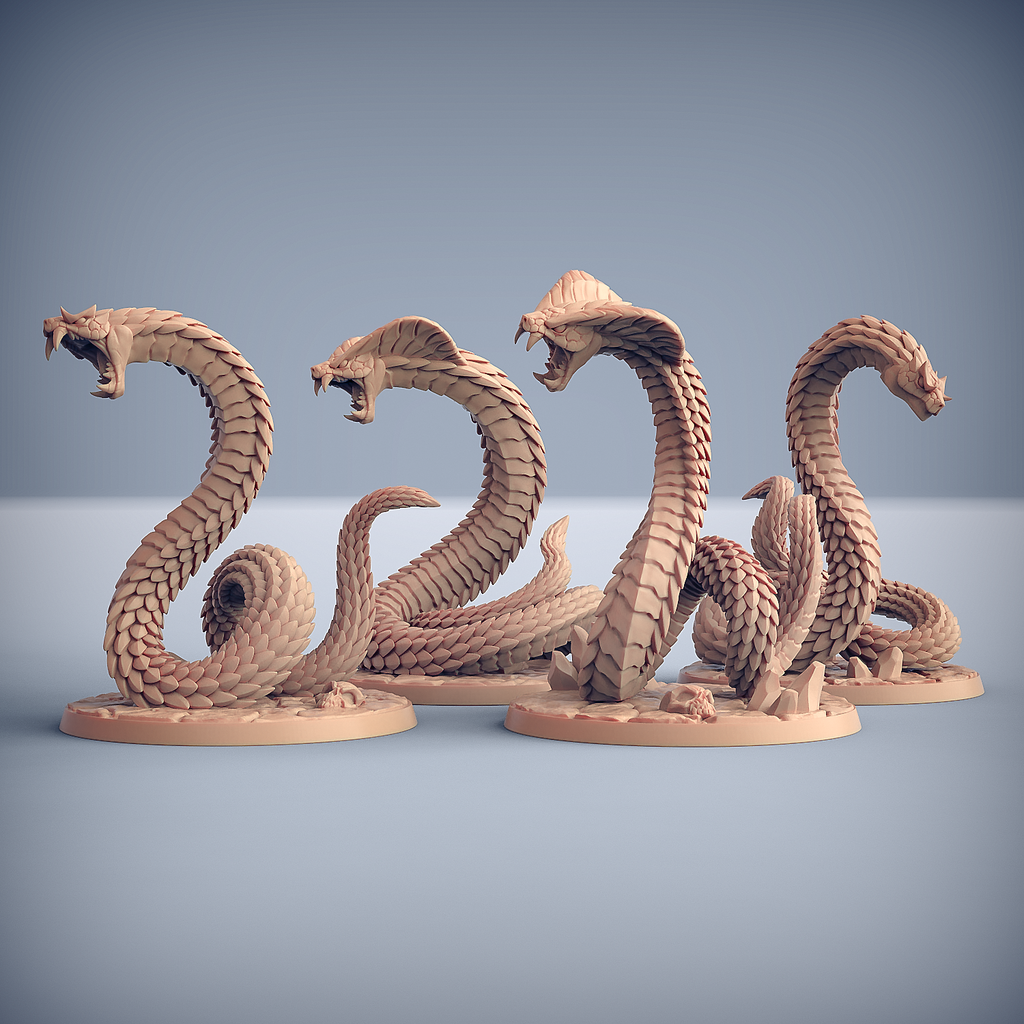 Serpente Gigante Cobra Miniature 3d Compatible With Dungeons -  Norway