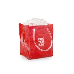 Frozen ice bag