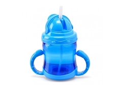 Vaso infantil con manija y sorbete - tienda online