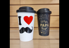 Vaso termico I love mostacho