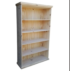 biblioteca pino 1.80 cm de alto (40, 60, 80, 100 cm ancho) - comprar online