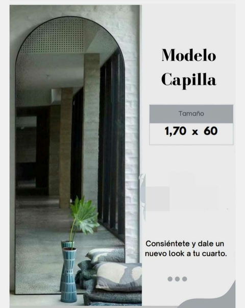 Espejo Modelo Capilla