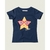 Blusa Manga Curta Menina Malwee Kids Aplique Ref. 71118