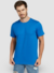 Camiseta Essencial Basicando Gola Redonda Lisa 100% Algodão Azul Royal (Masculina) - comprar online