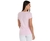 Camiseta Baby Look Basicando Lisa 100% Algodão Rosa (Feminina) - comprar online