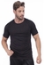 Camiseta Performance Basicando Gola Redonda Lisa Dry Fit C/Proteção UV 30+ Preta (Masculina) - comprar online