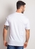 Kit 3 Camisetas Essenciais Basicando Lisa 100% Algodão Branco (Masculina) na internet