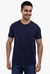 Camiseta Essencial Basicando Gola Redonda Lisa 100% Algodão Azul Marinho (Masculina) - loja online