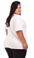 Camiseta Plus Size Essencial Basicando Lisa 100% Algodão Branca (Feminina) - comprar online