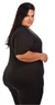 Camiseta Plus Size Essencial Basicando 100% Algodão Preta (Feminina) - comprar online