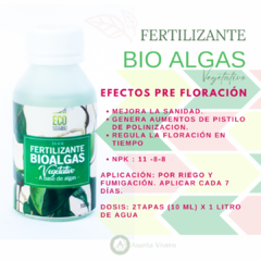 FERTILIZANTE BIOALGAS - VEGETATIVO X 100 CC - comprar online