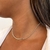 Choker lacraia 2,5mm em prata