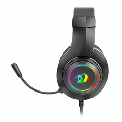 HEADSET GAMER REDRAGON HYLAS, RGB, DRIVERS 50MM, PRETO, H260RGB - Cyber Space Digital - Mais tecnologia para sua casa