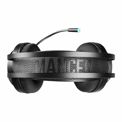 HEADSET GAMER MANCER CRATER, RAINBOW, DRIVERS 50MM, PRETO, MCR-CRT-RGB01 - Cyber Space Digital - Mais tecnologia para sua casa