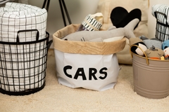 Saco Organizacional P Cars Preto e Branco - comprar online