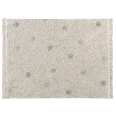 Tapete Lorena Canals Topos Hippy Olive 120 x 160 cm