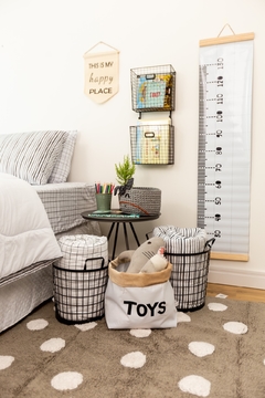 Saco Organizacional P Toys Preto e Branco - comprar online