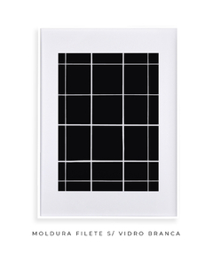 Quadros Grid color P&B Retângulo - comprar online
