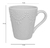 Taza Jarro Ceramica Dallas Tazon Mug Con Manija 280ml Blanca - comprar online