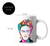 Taza De Frida Kahlo Mujer Arte Ceramica Importada Premium - comprar online