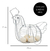 Gallina Huevera Cromada Porta Huevos Animal Metal P/ Cocina - comprar online