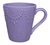 Taza Jarro Ceramica Dallas Tazon Mug C/ Manija 280ml Violeta
