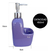Dispenser De Jabón Liquido C/ Porta Esponja Color Violeta - comprar online