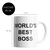 Taza The Office World's Best Boss Ceramica Calidad Premium - comprar online