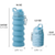 Botella de silicona plegable deportiva portátil 500ml - De Diseño