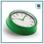 Reloj De Pared Retro Original Verde Oscuro - comprar online