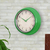 Reloj De Pared Retro Original Verde Oscuro en internet