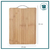 Tabla De Corte De Alimentos Madera Bamboo 32 Cm Con Agarre - comprar online