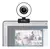 Camara Web Webcam Netmak 1080p Con Aro De Luz Nm-web04 - comprar online