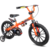 Bicicleta Infantil aro 16 Extreme larajna/preto, Nathor (80362)