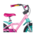 Bicicleta Infantil aro 14 First pro rosa/verde, Nathor (81529) - comprar online