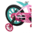 Bicicleta Infantil aro 14 First pro rosa/verde, Nathor (81529) - ALL BIKES SHOP