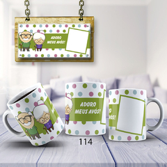 Caneca Dia dos Avós Com Foto - O Presente Perfeito para Quem Você Ama! - comprar online