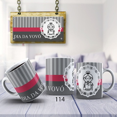 Caneca Dia dos Avós Sem Foto - O Presente Perfeito para Quem Você Ama! - JJ PERSONALIZADOS