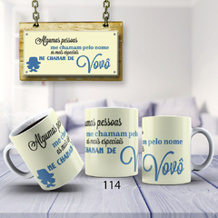 Caneca Dia dos Avós Sem Foto - O Presente Perfeito para Quem Você Ama! - JJ PERSONALIZADOS